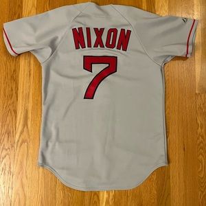 Authentic Red Sox Jersey Trot Nixon size S